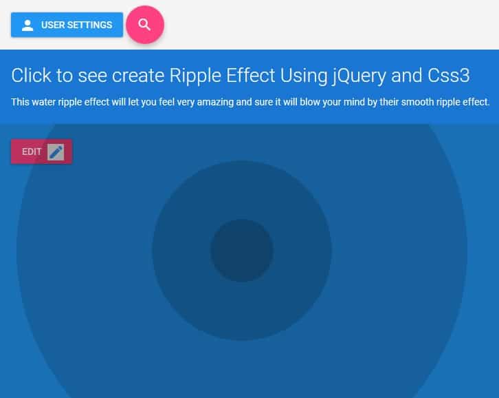 Ripple Effect Button